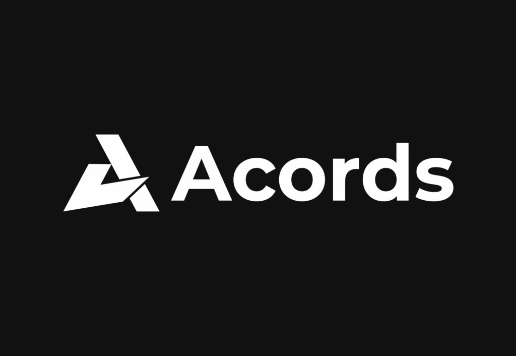 Logo Acords conception identité visuelle par une agence de communication à Obernai