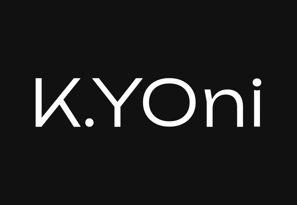 Logo K.Yoni, identité visuelle élégante réalisée par un graphiste intervenant à Molsheim.