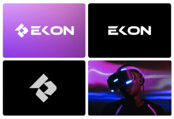 Logo gaming et tech à l'identité visuelle forte et audacieuse, création graphique en Alsace