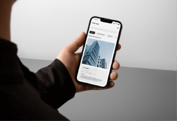 Site architecture minimaliste par OXO Studio, webdesigner à Obernai près de Molsheim