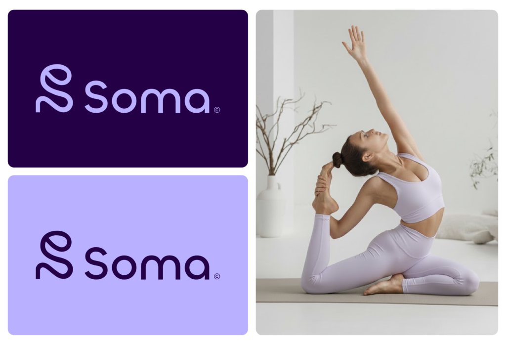 Logo naturel et apaisant pour marque bien-être, design minimaliste et moderne