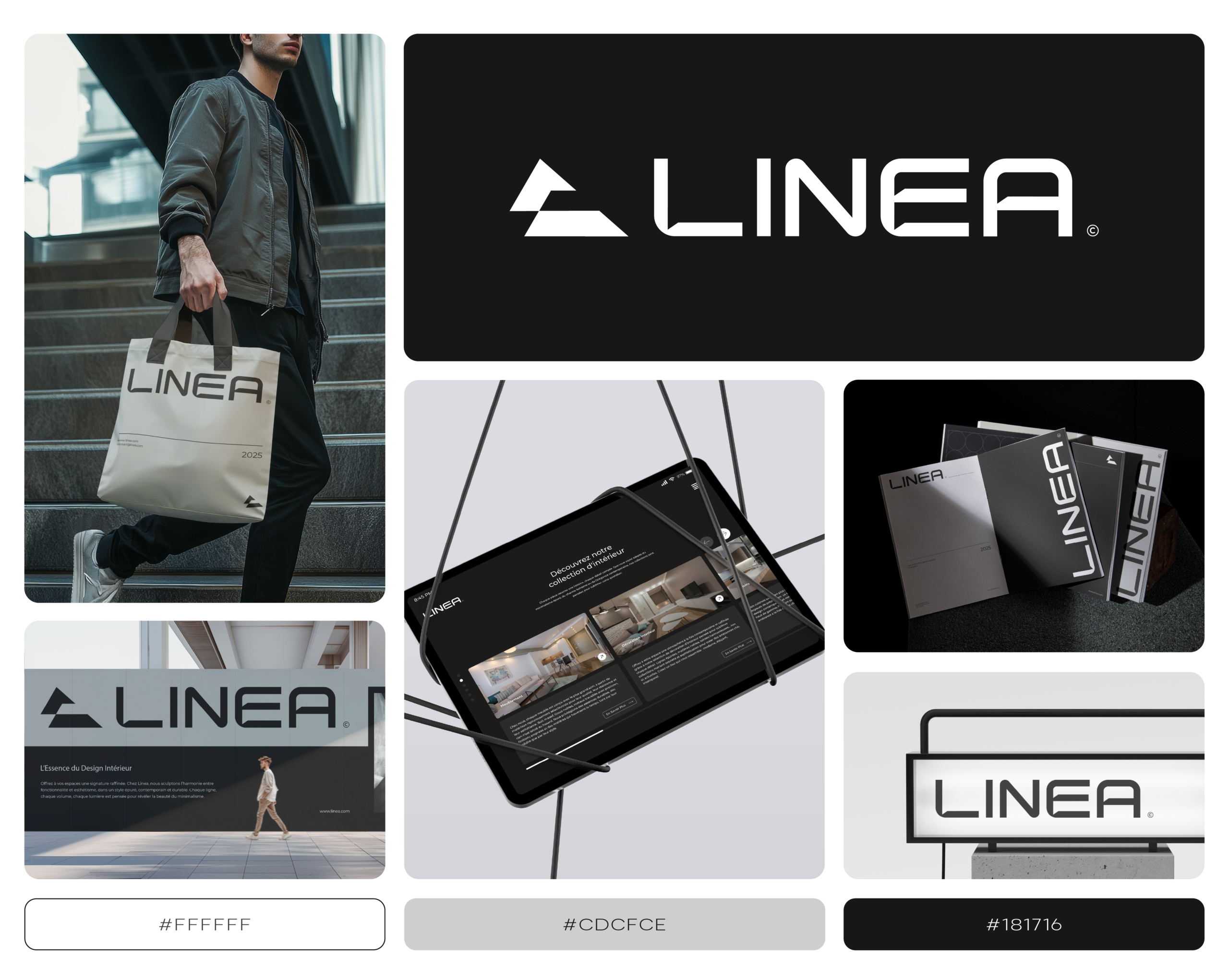 Identité visuelle avec logo - design graphique et branding par OXO Studio