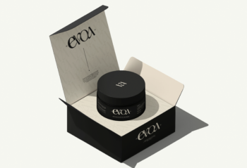 Boîte de crème cosmétique haut de gamme au packaging luxueux et raffiné