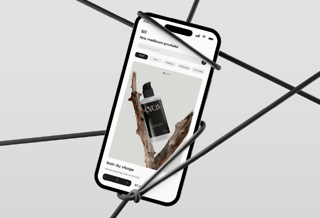 Site Evoa par OXO Studio, concepteur web à Obernai dans le Bas-Rhin