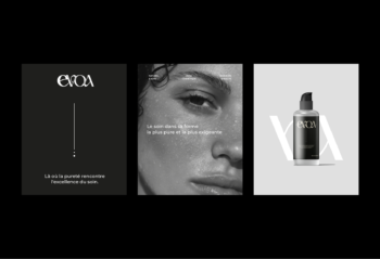 Publication Instagram et Facebook pour une marque de cosmétique haut de gamme